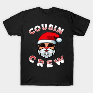 Christmas Cousin Crew Santa Claus T-Shirt